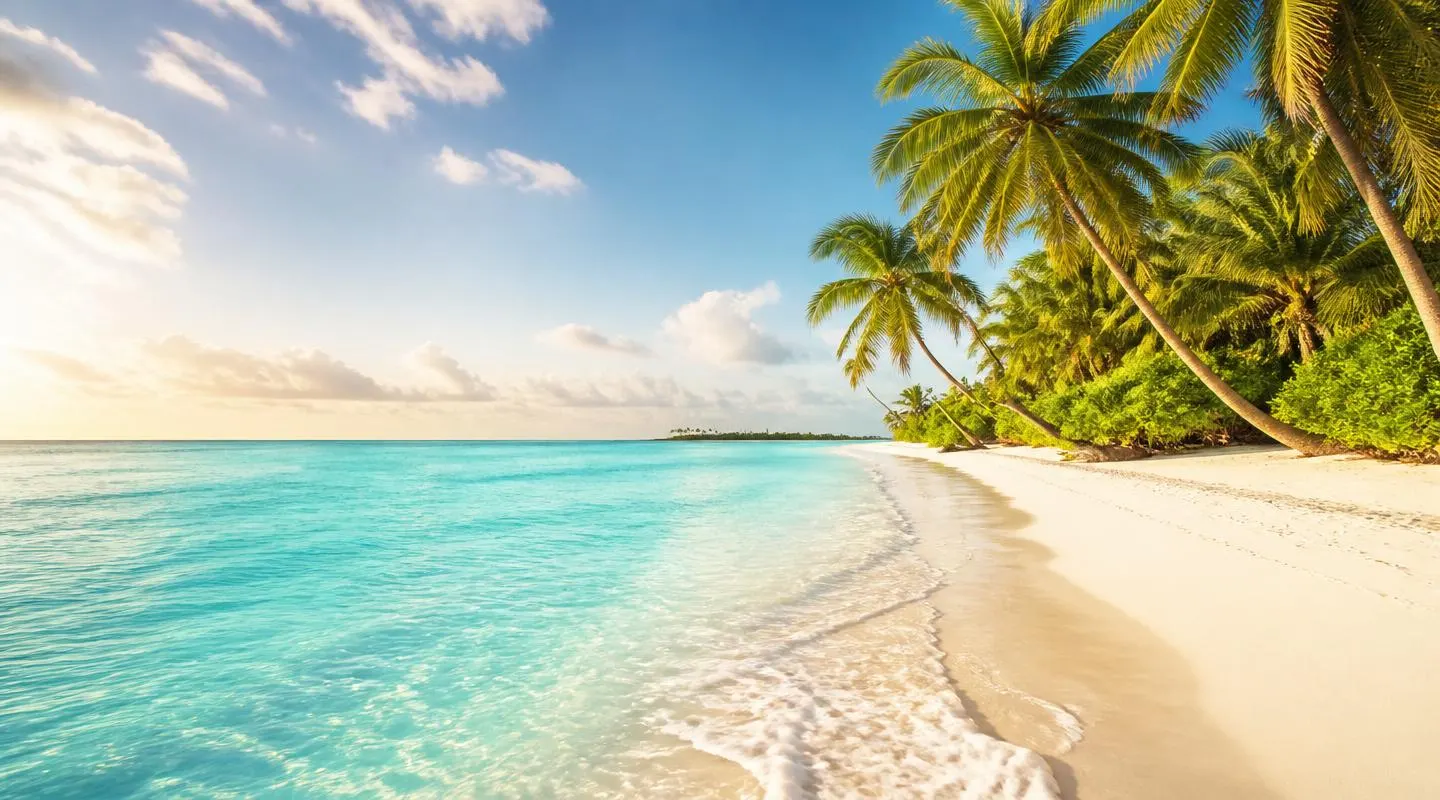 Luxury beach holiday